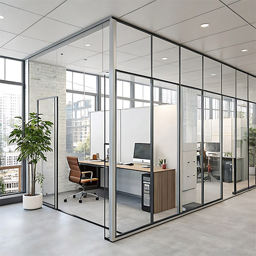 Cabin Glass Partition Manufacturers in Pune