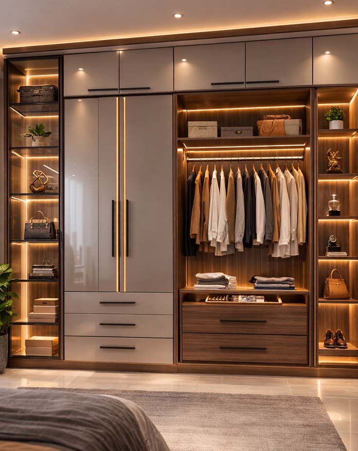 Customized Modular Wardrobe Manufacturers in Pune