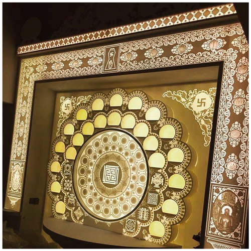 Compact Corian Pooja Mandir Manufacturers in Pune