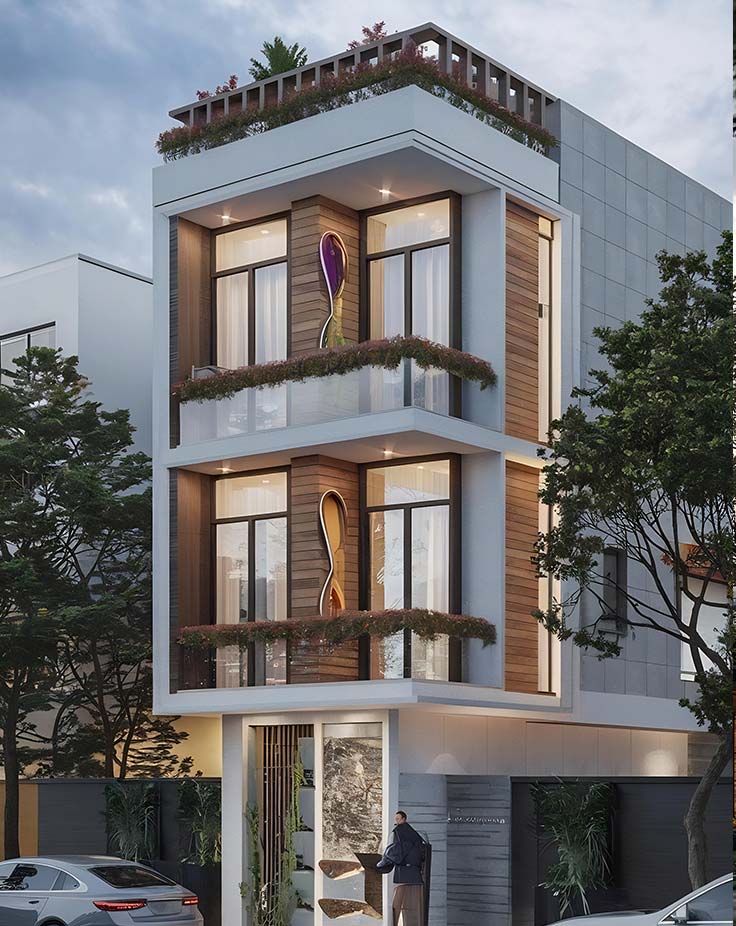 Duplex Building Elevation Manufacturers in Pune