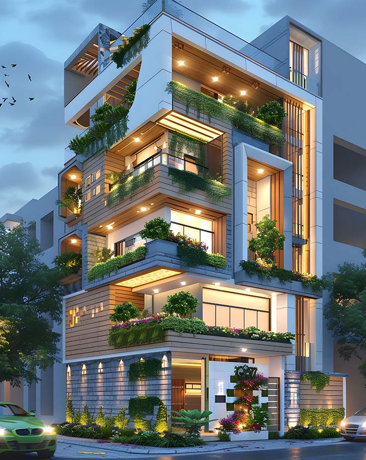 Custom Building Elevation Design Manufacturers in Pune