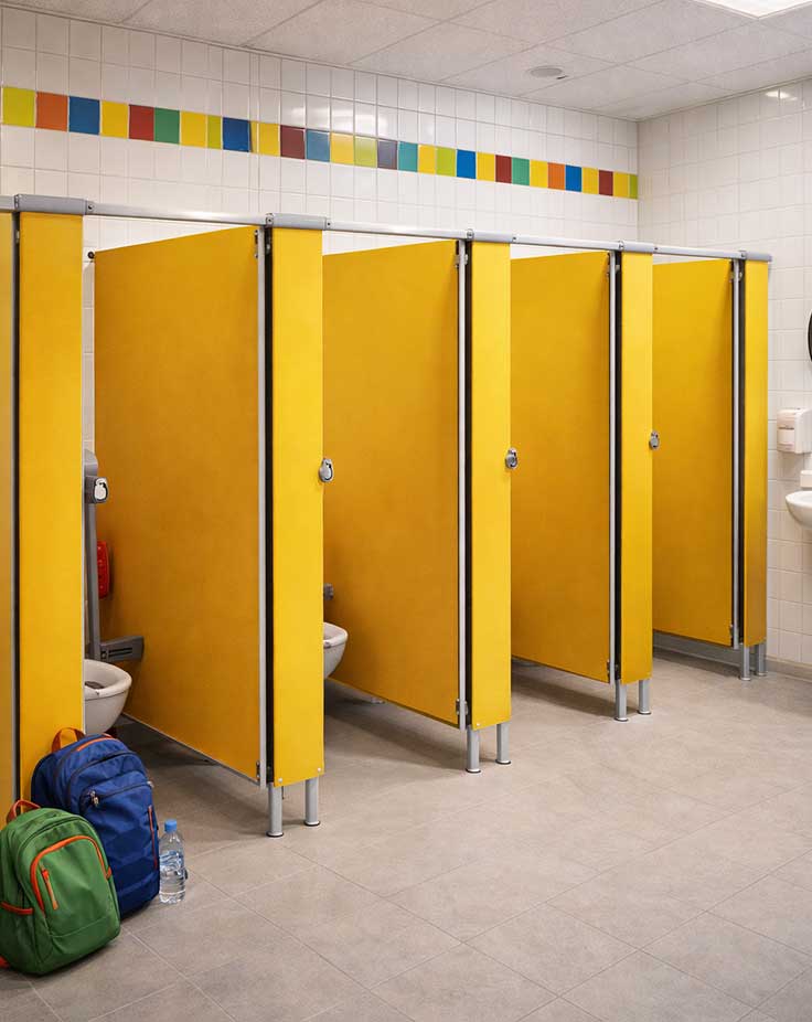 School Toilet Partitions Manufacturers in Pune